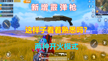 阿骚解谜04：新增SPAS-12霰弹枪，两种开火模式，能全自动开火？