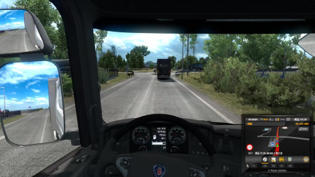 【小猪】《欧洲卡车模拟2》在高速上调头的错误示范