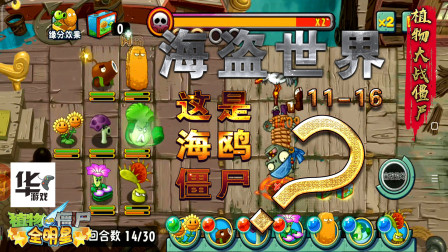 全明星版植物大战僵尸 海盗世界（11-15） 海鸥僵尸来袭