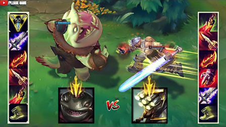 LOL：神装塔姆vs神装剑圣，哪个英雄更强？