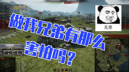 坦克世界：做我骚某人兄弟有那么害怕吗？