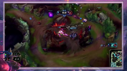 英雄联盟阿水TES首秀就被疯狂针对反手就是一手三杀，不愧是冠军AD