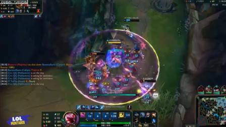 英雄联盟D盲僧高能操作，一脚踢出四杀