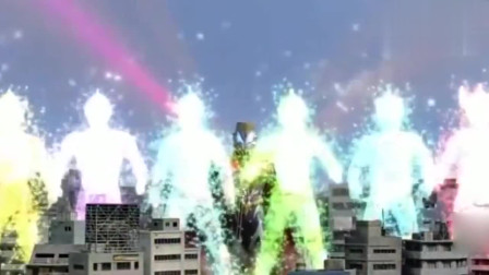 捷德奥特曼变身VS贝利亚变身，儿子与老爹的对决