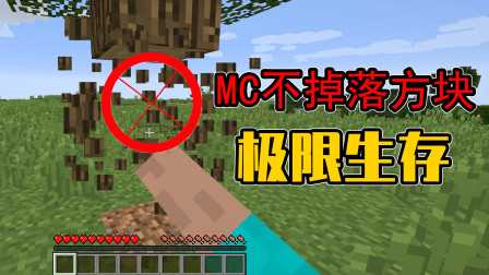我的世界极限生存：如果MC掉落的概率变成20%，你该如何生存下去？