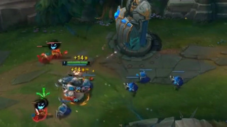 大熊塔下补刀，一个兵都没有漏掉，这操作可以啊!