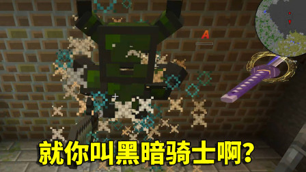 我的世界拔刀剑56：勇闯黑暗森林！会分身的小强打的我们措手不及