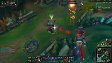 青铜局打团有多会玩双方ad没人管，别人打团这俩人在那溜达