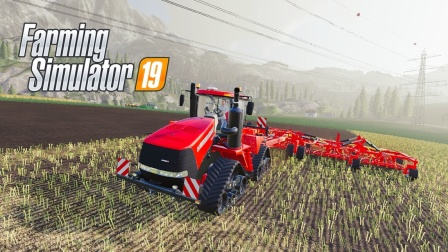 托尼行&模拟农场19#7：菲尔伯伦庄园 对13号地播种小麦、对11号地玉米进行收割 @ Farming Simulator 19
