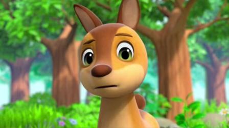 萌鸡小队:大家一起合作,能逗笑小獐子吗