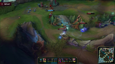 洛先手拾TheShy剑魔挖掘机补上控制击杀TheShy