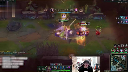 LOL 金贡剑魔天神下凡1V4 , 追着Faker杀!