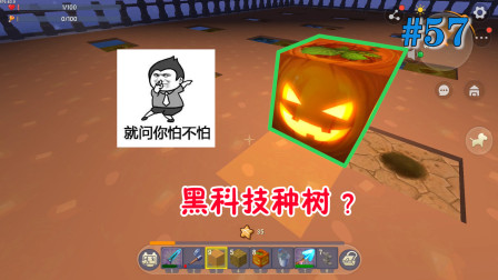 迷你世界老人鱼海57：南瓜灯也可以当水坑，这又是什么黑科技？