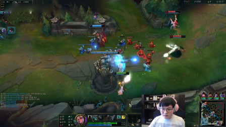 Uzi选出VN，对面1级T下, 2级抓下，3级中上野联动! 澡子哥真行