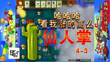 仙人掌：看我涨的高么 气球僵尸的克星 pvz2010年度版