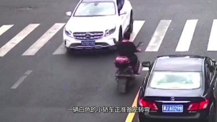 河北男子猝不及防被怼上车顶，女司机逆天操作，让人哭笑不得！