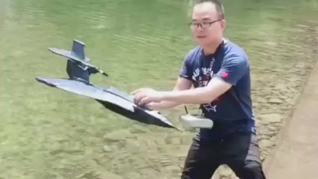 广东牛人发明的海陆空战机，厉害了我的国，高科技的产品！