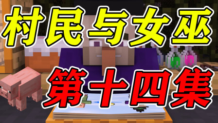 我的世界村民与女巫第十四集：呆爸可以把小呆救回来吗？