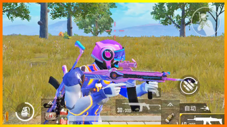 和平精英：原地复活的吃鸡时刻，手上的梦幻火箭太骚包了