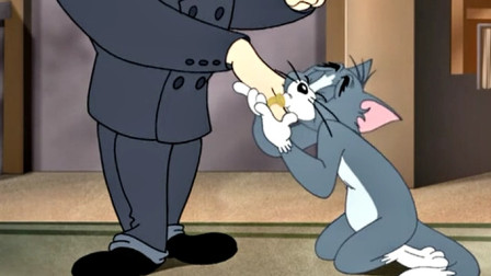 汤姆跪地求饶,为了赔偿损失,当起服务员