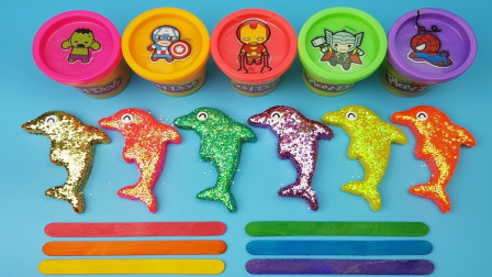 培乐多彩泥创意DIY淇淋儿童玩具，小朋友学习认识颜色啦！