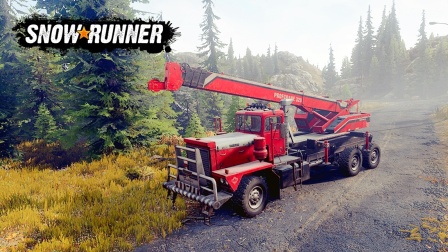 托尼行&旋转轮胎：雪地奔驰#3：丢失的集装箱 探索两个瞭望塔并将丢失的集装箱运到仓库 @ SnowRunner