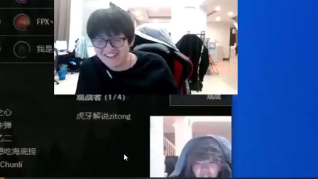 金贡和女主持人疯狂互相问好，吓坏小姐姐，然后看着刘青松一直笑