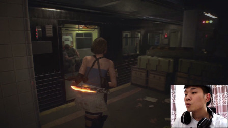 生化危机3重置版：女主好慌张，一女对战众男僵尸！