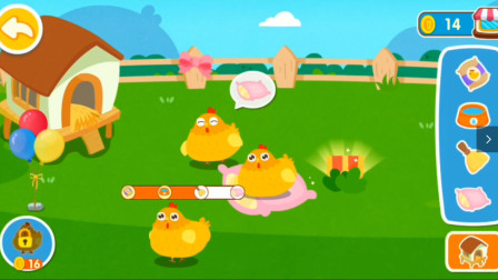 照顾可爱的鸡妈妈顺利产下鸡蛋~宝宝巴士游戏