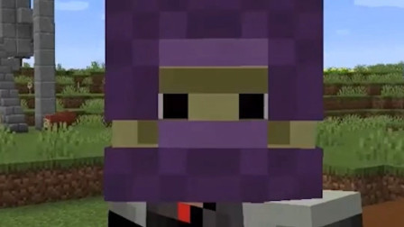 我的世界：带上这个头盔 一拳就能打飞一个嘤嘤怪.