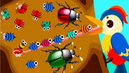 宝宝动物世界 小动物是怎么样冬眠的？宝宝巴士游戏