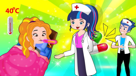 艾达琪吃辣椒比赛作弊被识破？小马国女孩游戏