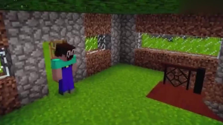 我的世界：当关在地下的巨人僵尸逃了出去，来尝尝我的分身术！