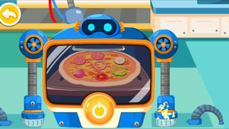 妙妙当星际厨房店长 制作美味披萨~宝宝巴士游戏