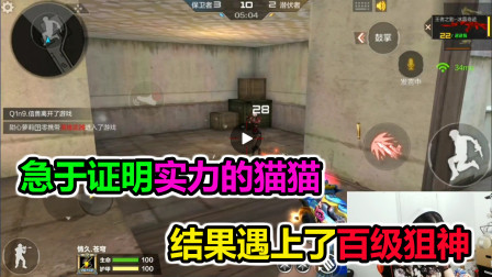 大猫：急于证明实力的猫猫，结果遇上百级狙神，英雄末路啊