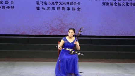 河南美女杜晓丹二胡独奏《陕北抒怀》，许昌市戏曲艺术发展中心！