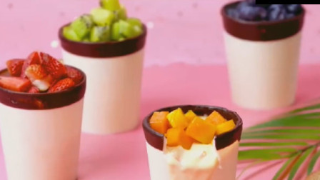 创意蛋糕：教你怎么做健康的水果杯