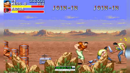 永恒唠游戏: 恐龙快打, 真正的大神, 第3关不开车, 还能全程不挨打