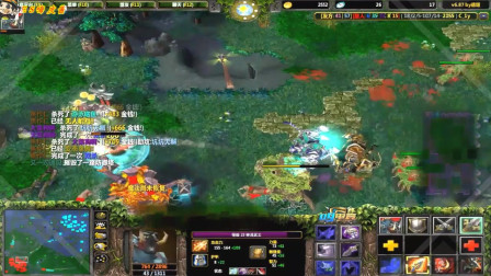 小飞DOTA七神28杀逆天1V5哈斯卡