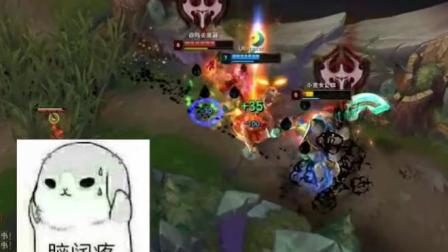 LOL徐老师来巡山：就不该去上路帮忙，最后还被红buff一巴掌拍死