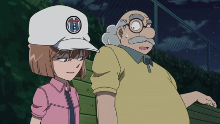 阿笠博士不想运动减肥,小哀说还是靠食物减吧!