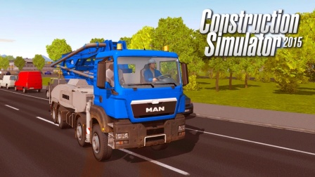 托尼行&建筑模拟2015#11：新桥梁任务T4 对打好的桥墩进行混泥土灌浇 @ Construction Simulator 2015