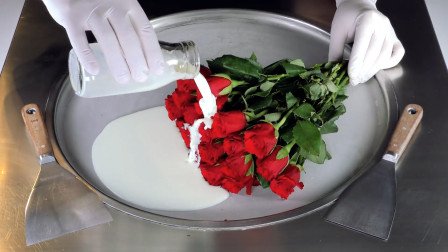 果然是高手，把玫瑰花做成冰淇淋，身价翻了好几倍！