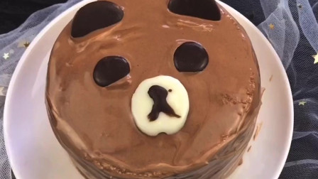 小熊巧克力蛋糕怎么做？