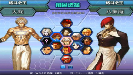 木子小驴解说《拳皇WING1.91》大蛇一币通关
