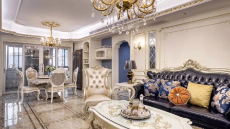 晒一晒170㎡的法式风格别墅，装修就花150万，不是一般的豪华！