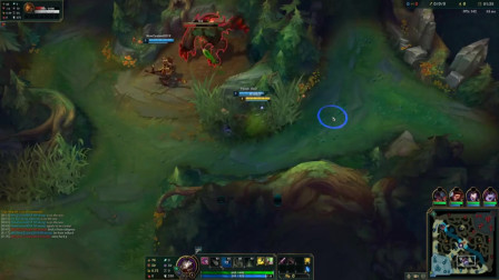 我整个人都懵了，我还是第一次碰到这样玩打野的，开局直接两个红buff！