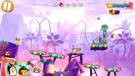 愤怒的小鸟2 冒险关卡第541关和542关