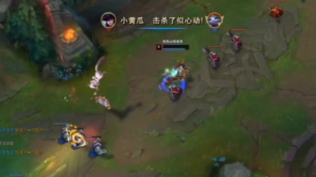 猫咪看到女警的大招，跳出来保护ADC，这一幕像极了爱情！