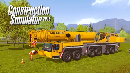 托尼行&建筑模拟2015#12：新桥梁任务T5 对桥梁进行吊装并运输材料到工地 @ Construction Simulator 2015